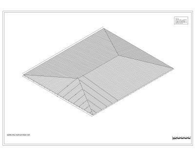Medical Clinic Design_Isometrische Ansicht des Daches .dwg