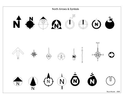 North Arrows Symbols-1