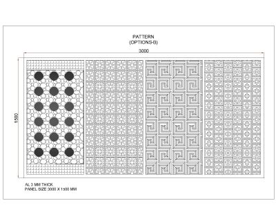 Panel Pattern Hatching Design_2 .dwg