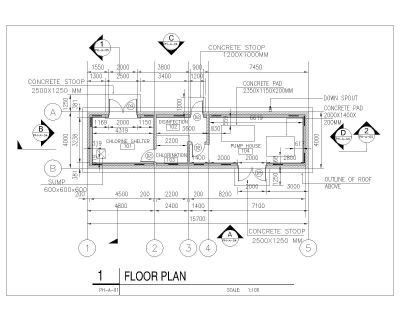 Pump House Design_Floor Plan .dwg