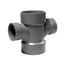 Pipe Fitting Double Sanitary Tee Reducing CPVC Revit