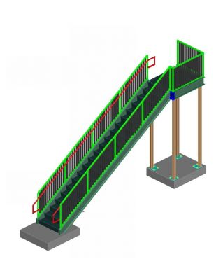 3D STAIR AND RAIL