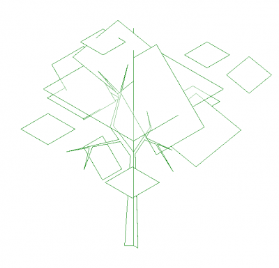 2d Simple_Tree revit family