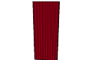 Einzelne rote Vorhänge (328) skp
