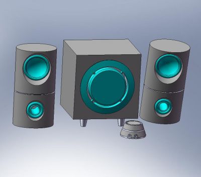 Lautsprechersystem sldasm Model