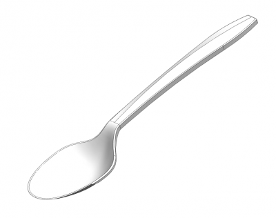 Spoon sldprt Model
