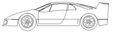 Sport Car-5 AutoCAD