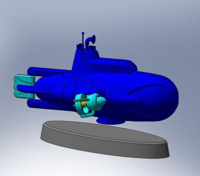 Modello sottomarino sldasm