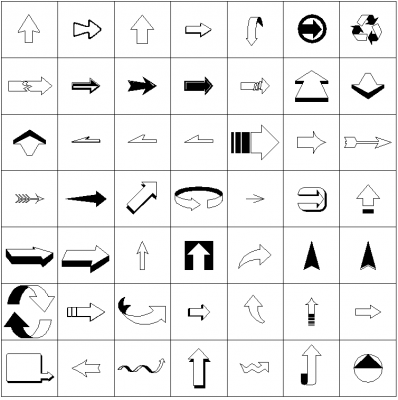 Symboles - Arrows (Payé 1)