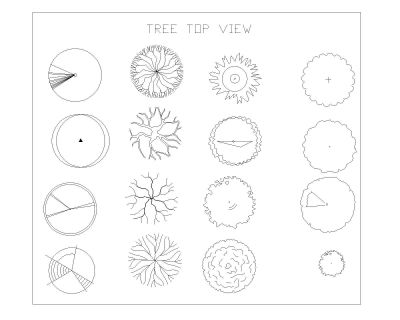 Bäume Symbole_2 .dwg