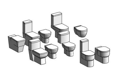 WC-Designs von Revit