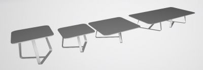 Twister Small Tables Square (3ds Max 2019)