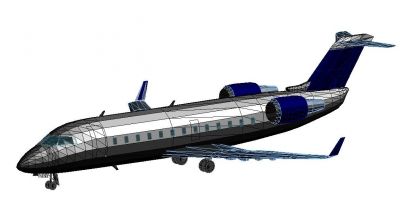 Bombardier CRJ-200 Revit Family