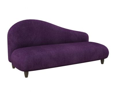 Velvet sofa 3DS Max model 
