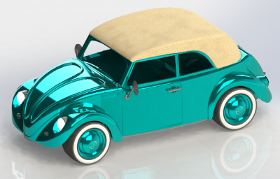 Volkswageen beetle Assembly in solidworks