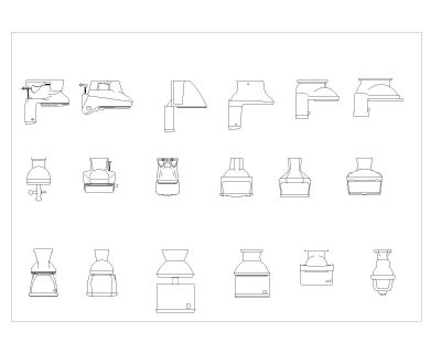 Formes WC avec un grand nombre de symboles_2 .dwg