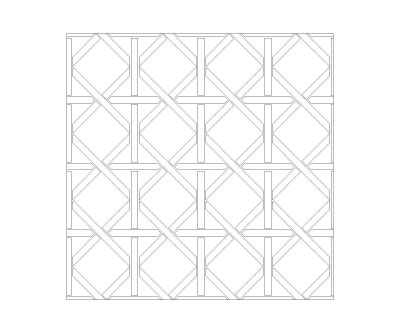 Weave Pattern Grouted Bricks Custom hatch pattern-4