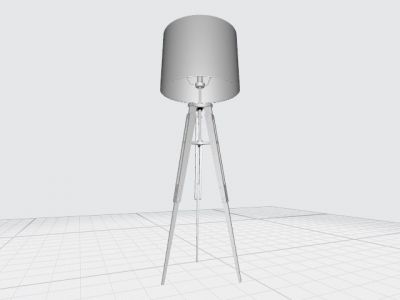 Telescopio de madera para muebles (3ds Max 2019)