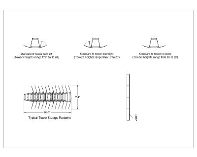 Acoustic Shells- Forte Tower Details 'AutoCAD Download'