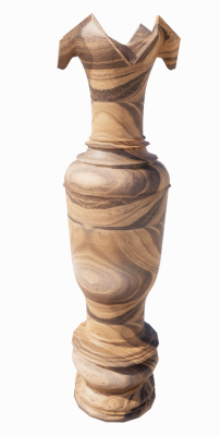 Decorative wooden vase revit family