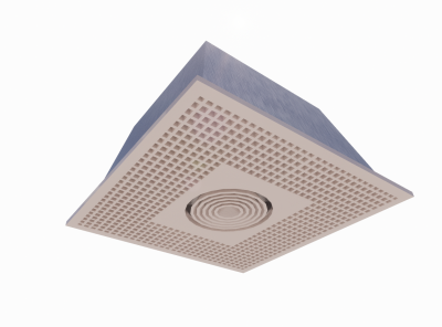 Ceiling mounted electric heater revit family