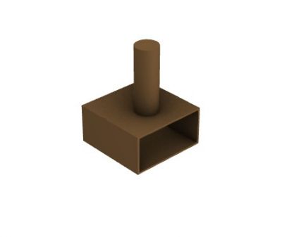 small chimney  3d model .3dm format