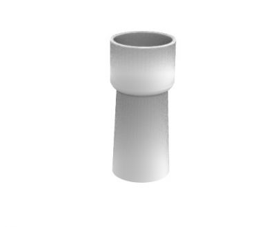 chimney with a circular opening 3d model .3dm format