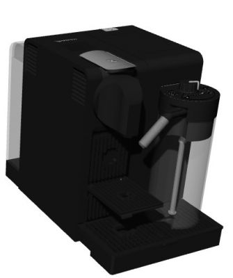 small tiny designed coffee machine 3d model .3dm format