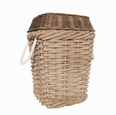 Rattan basket with cover revit family