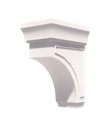 Counter top Bracket Support revit family