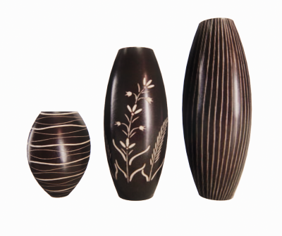 3 ceramic vases revit family