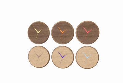 Rattan wall clock collection revit family