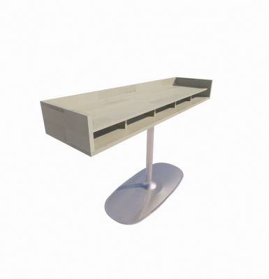 Console Coffee Table revit family