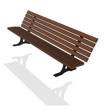 Public benches solidworks file