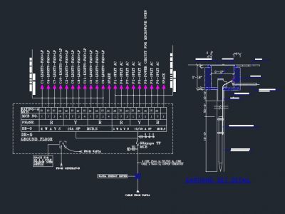 Earthing Autocad Drawing 
