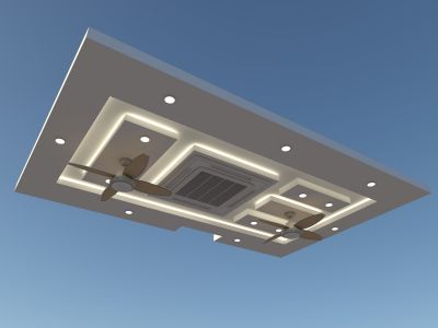 False Ceiling Design-4 free SketchUp download
