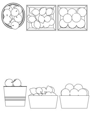 Fruit baskets dwg drawing