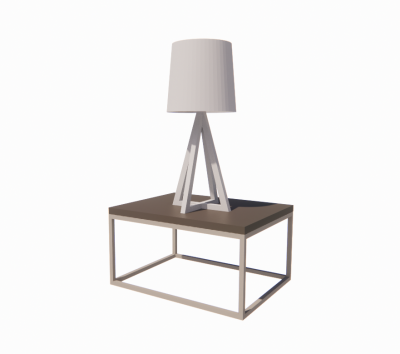 Side table in bed room revit family