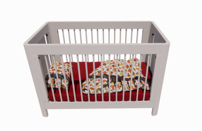 Baby Furniture Crib revit family