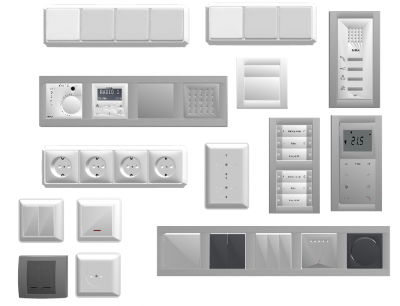 Home eletrical socket collection sketchup model