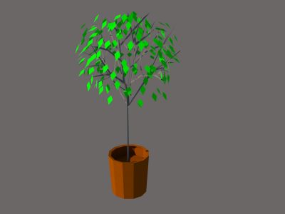 Indoor Tree free autocad download