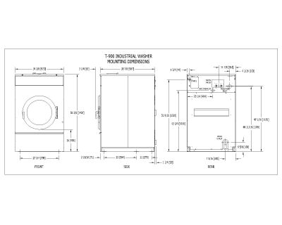 Industrial Washer Mounting Dimensions-22