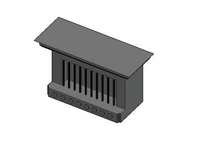 Ingle with a moderate look 3d model .dwg format