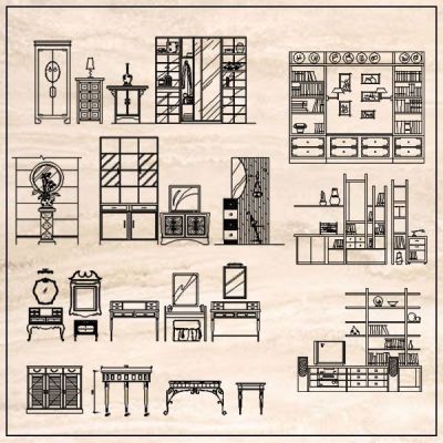 ★【Furniture design elevation】★