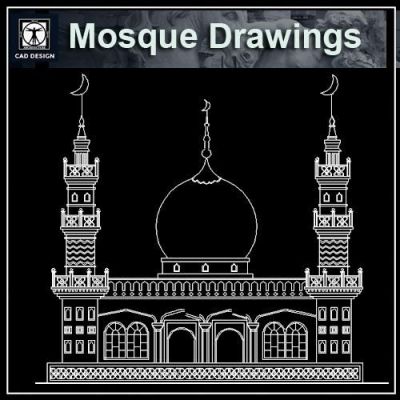 ★ 【Moschee Zeichnungen】 ★
