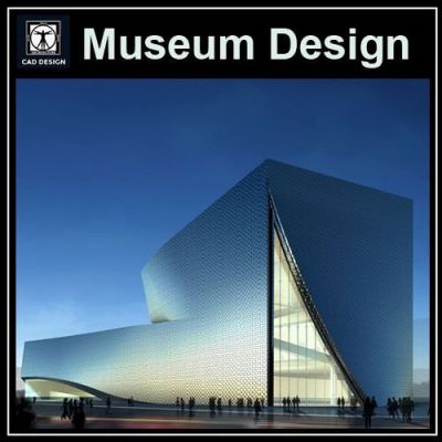 ★ 【Disegni di progettazione del museo】 ★