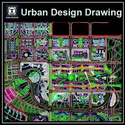 ★ 【Urban City Design Drawings 3】 ★