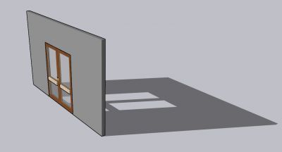 Modern large designed formal meeting room door 3d model . skp format