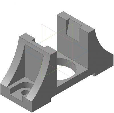 Mount .stp 3D模型