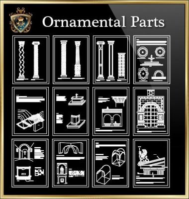 ★【Ornamental Parts of Buildings 1】★